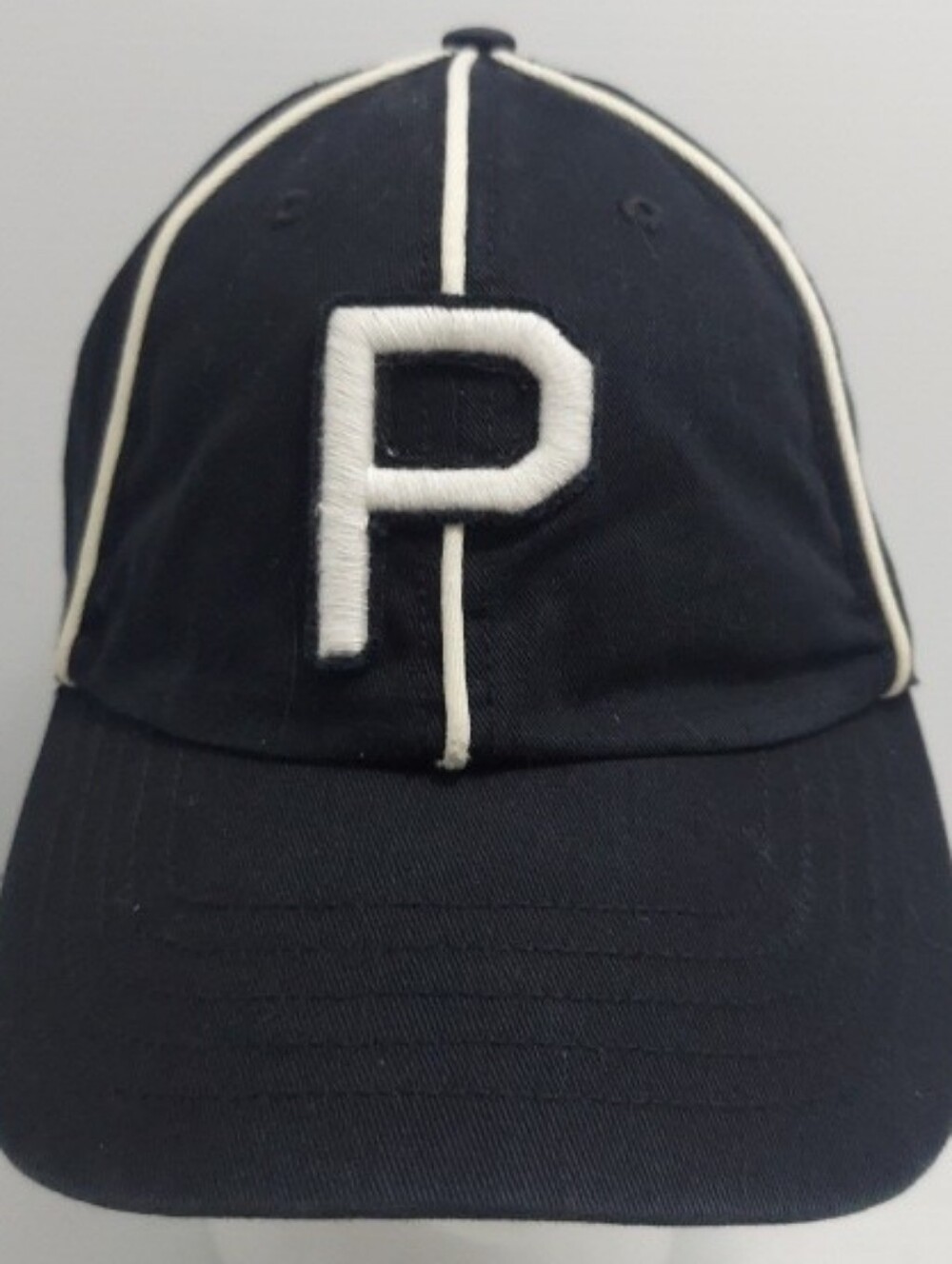 Philadelphia Phillies 1883 Black Baseball Strapback Cap with White 'P' By '47